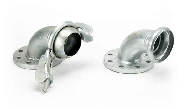 GENUINE BAUER MALE/FEMALE FLANGED 90° BENDS