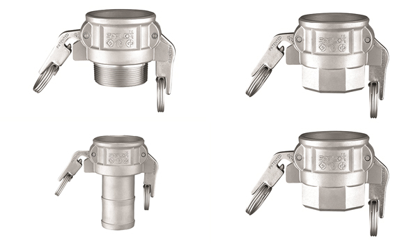 WATERSON SAFLOK 316 SS CAM & GROOVE COUPLINGS