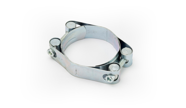 SUPEREX 2 BOLT HEAVY DUTY STEEL HOSE CLAMPS
